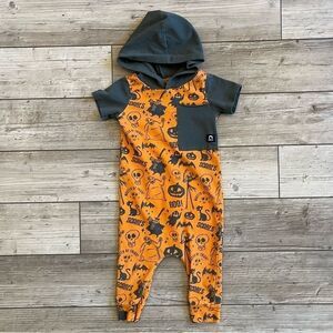 Rags | Disney Nightmare Before Christmas Hooded Romper | Size: 12-18 Months